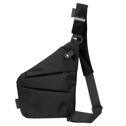 Unisex anti-theft shoulder bag