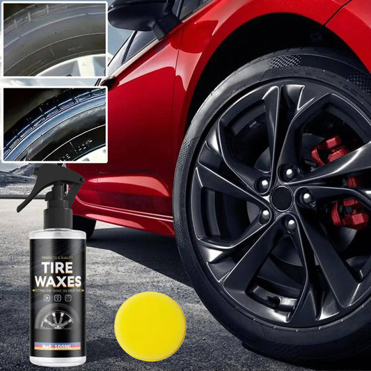 2 Set Spray Brillant pour Pneus