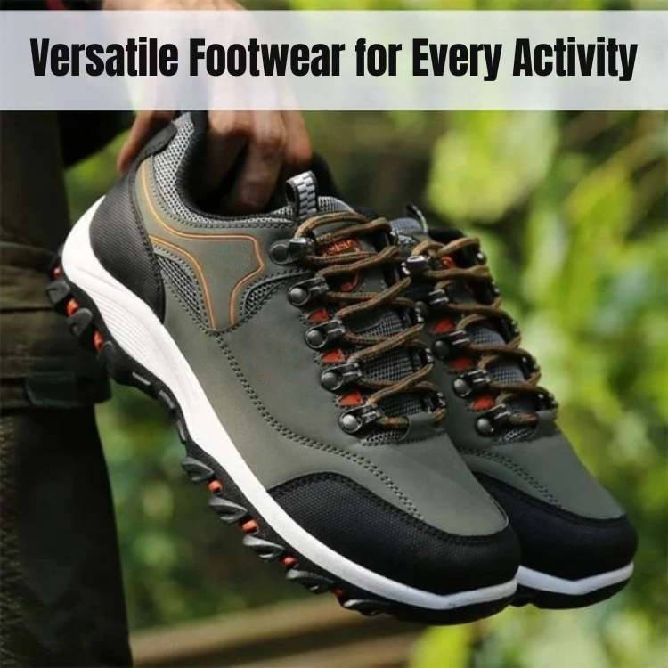 Chaussures de randonnée orthopédiques – Soulagement de la douleur, antidérapantes et imperméables