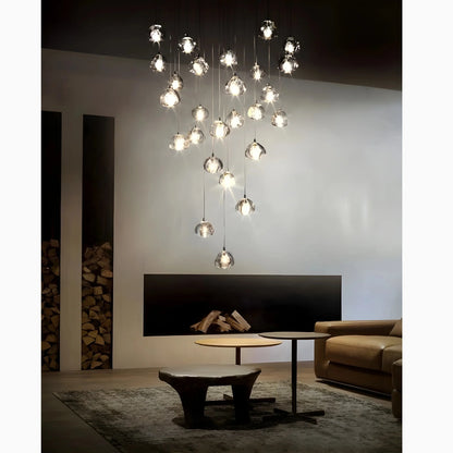 ShinyStep - Lampe à Cristaux Suspendus