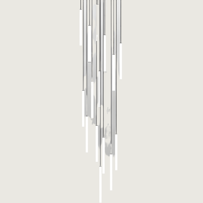 ElevateGlow - Lustre Spiral Vertical Luxe for Staircase