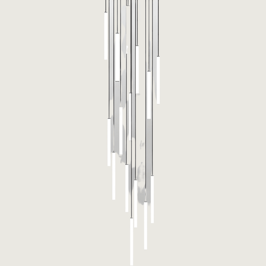 ElevateGlow - Lustre Spiral Vertical Luxe for Staircase