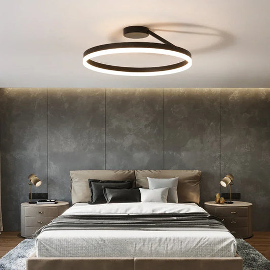 NordicGlow - Romantic LED Ceiling Lamp for Bedroom