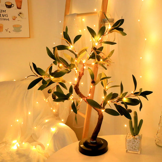LeafLight | Lampe de Table en Forme d'Arbre LED