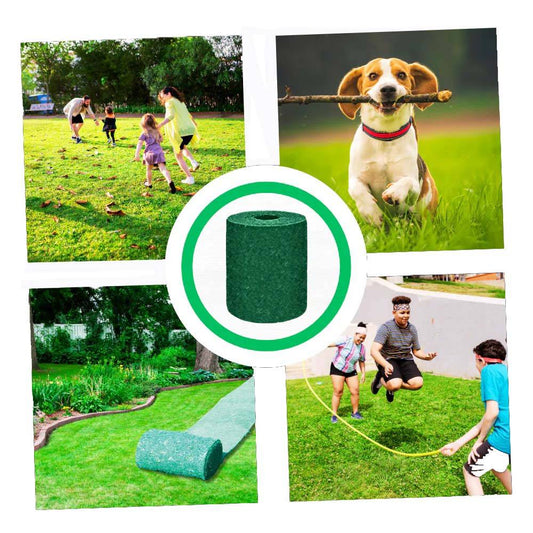 Tapis de Semences de Gazon Vert Quick Fix