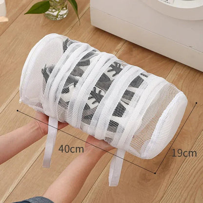 Sac de Lavage Réutilisable pour Chaussures - Sac de Lavage Zippé pour Machines à Laver, Kit de Nettoyage Parfait pour Sneakers et Tennis pour un Éclat Sans Saleté