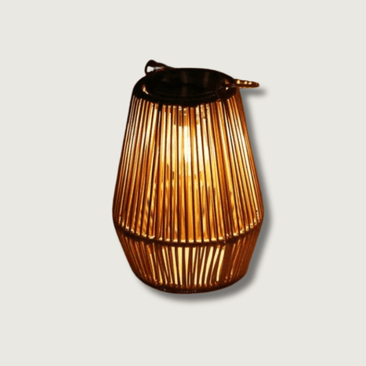 SolWeave | Durable Handwoven Outdoor Lamp for Every Resistance