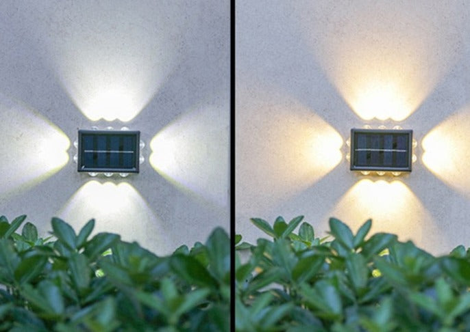 SolarLume - Durable Solar Wall Lamp with Modern Design