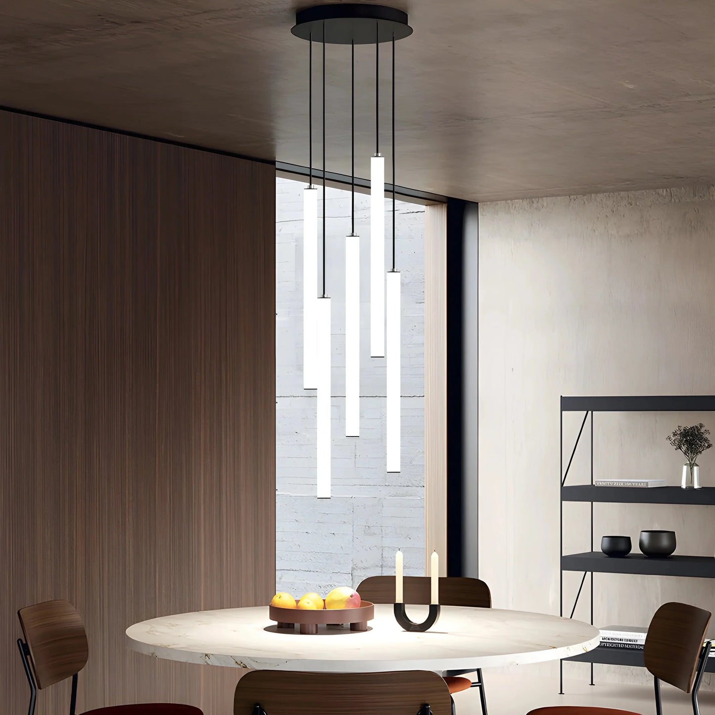 ElevateGlow - Lustre Spiral Vertical Luxe for Staircase
