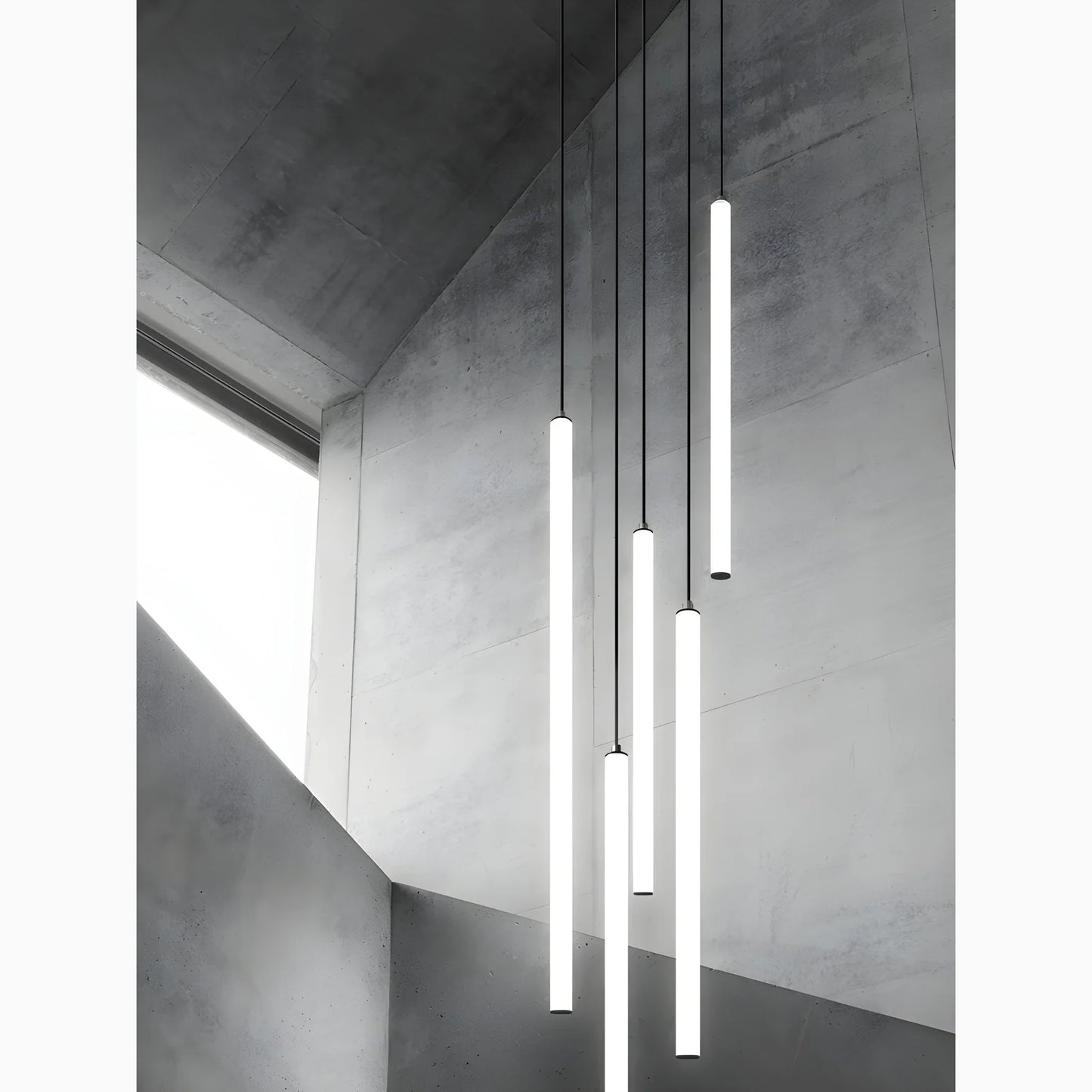 ElevateGlow - Lustre Spiral Vertical Luxe for Staircase
