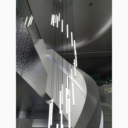 ElevateGlow - Lustre Spiral Vertical Luxe for Staircase