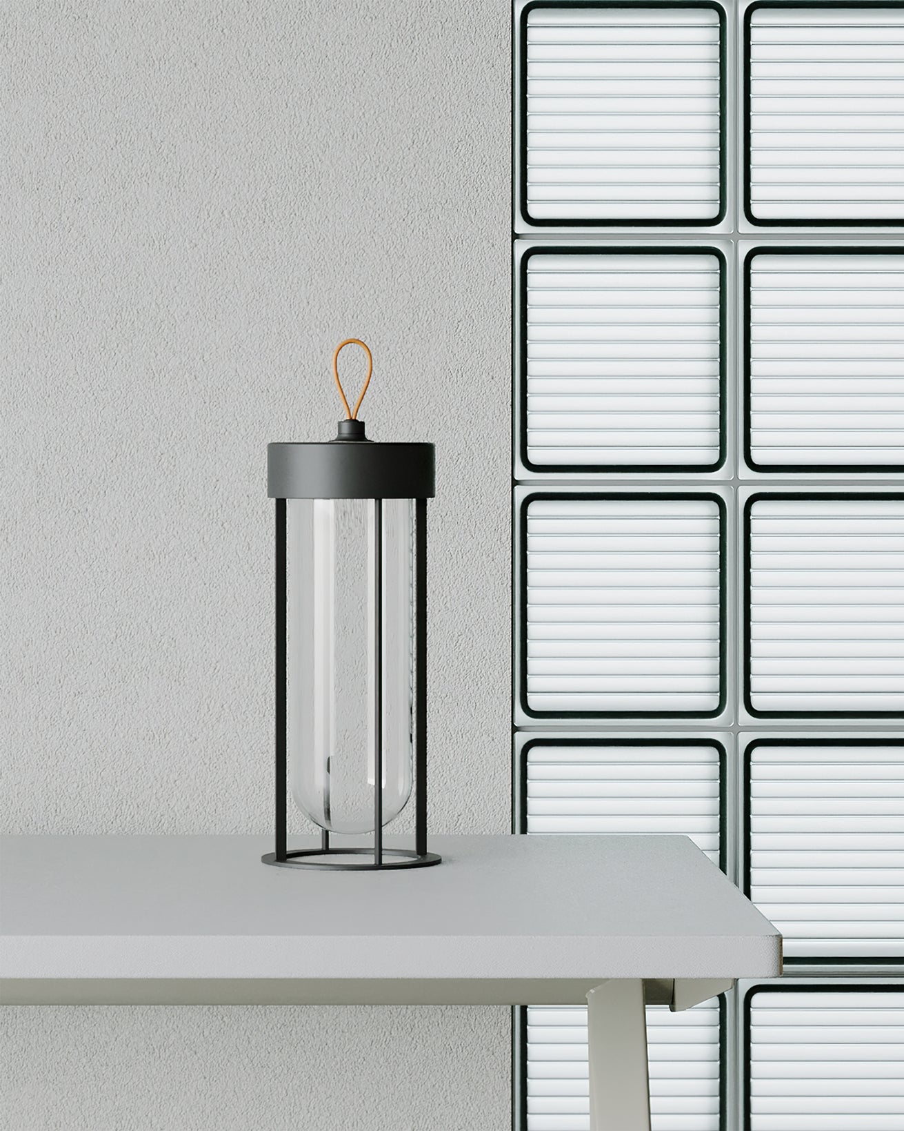 LumiBreeze - Compact Table Lamp with Dimmable LED