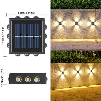 SolarLume - Durable Solar Wall Lamp with Modern Design