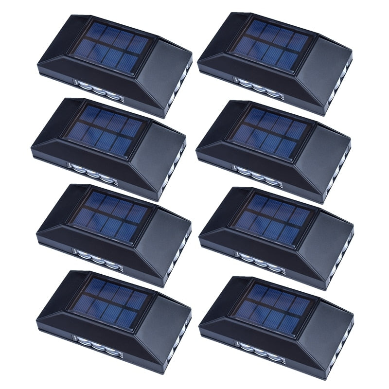 StepBright - Éclairage de Marche Solaire Étanche avec Capteur Intelligent