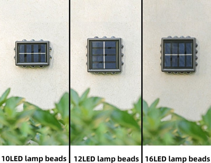 SolarLume - Durable Solar Wall Lamp with Modern Design