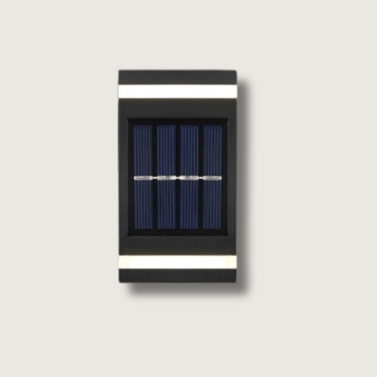 SolarFlora - Solar Wall Lamp for Ambient Garden Lighting